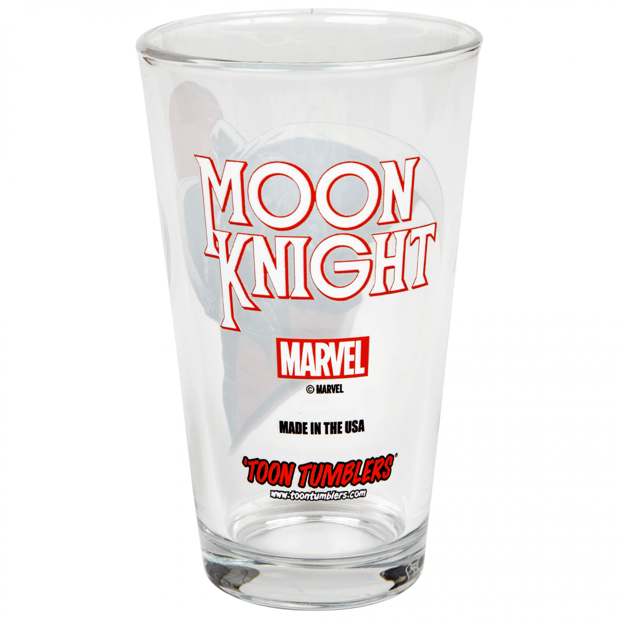 Marvel Comics Moon Knight Toon Tumbler Pint Glass